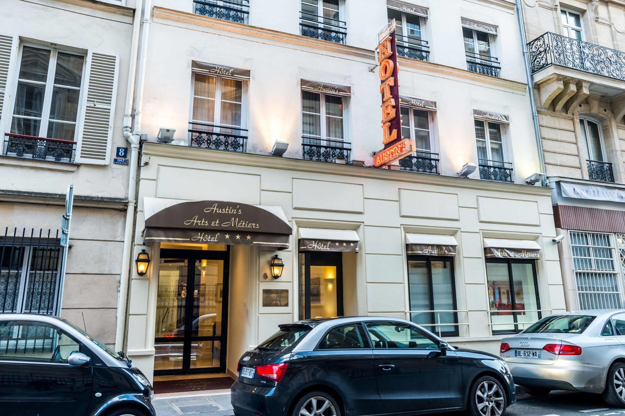 Austin'S Arts Et Metiers Hotel Paris Exterior foto